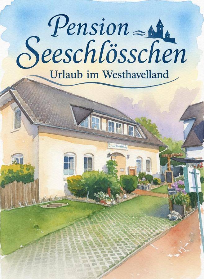 Ferienhaus für 2 Personen, mit Ausblick und Seeblick in Rathenow