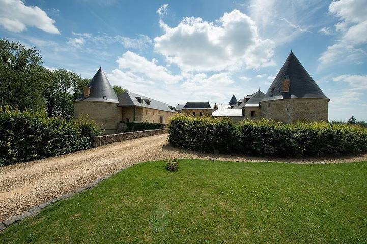 Château pour 19 personnes, avec Jacuzzi ainsi que Jardin et Sauna dans Marne