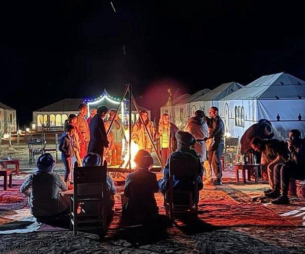 Camping voor 2 personen, with tuin and uitzicht as well as terras in Marokko