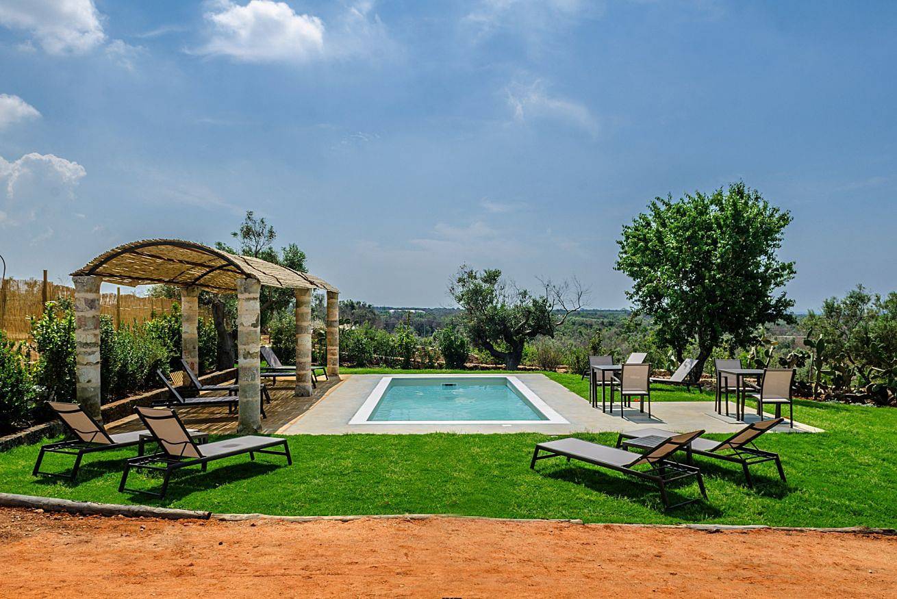 Villa für 10 Personen mit Pool in Capilungo, Golf von Tarent