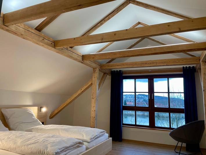 Ferienhaus für 12 Personen, mit Balkon und Terrasse sowie Garten und Seeblick in Bayerischer Jura - 3