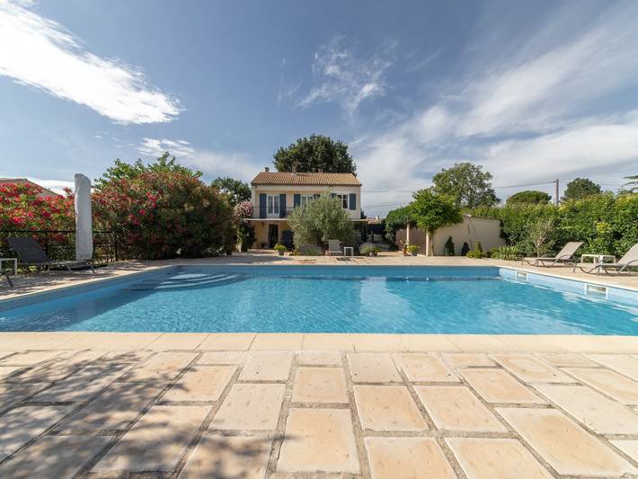 Ferienhaus für 8 Personen, mit Balkon und Terrasse sowie Garten und Pool in Carpentras