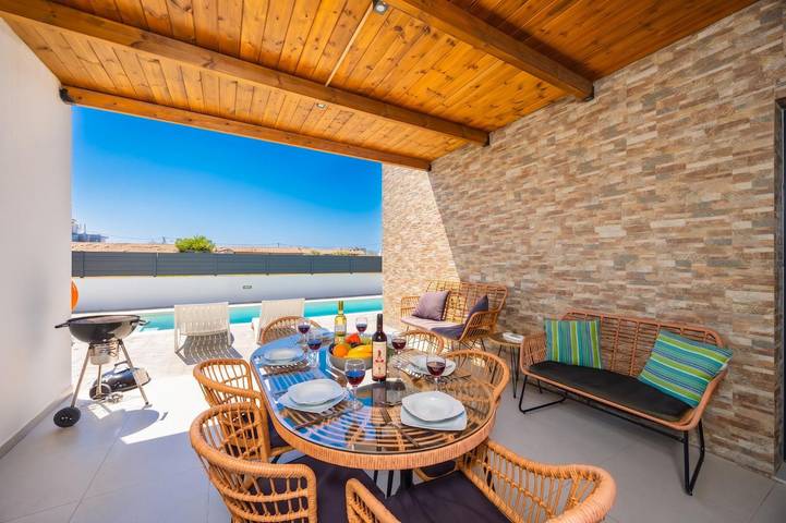 Ferienhaus für 4 Personen, mit Terrasse und Garten auf Rhodos - 4