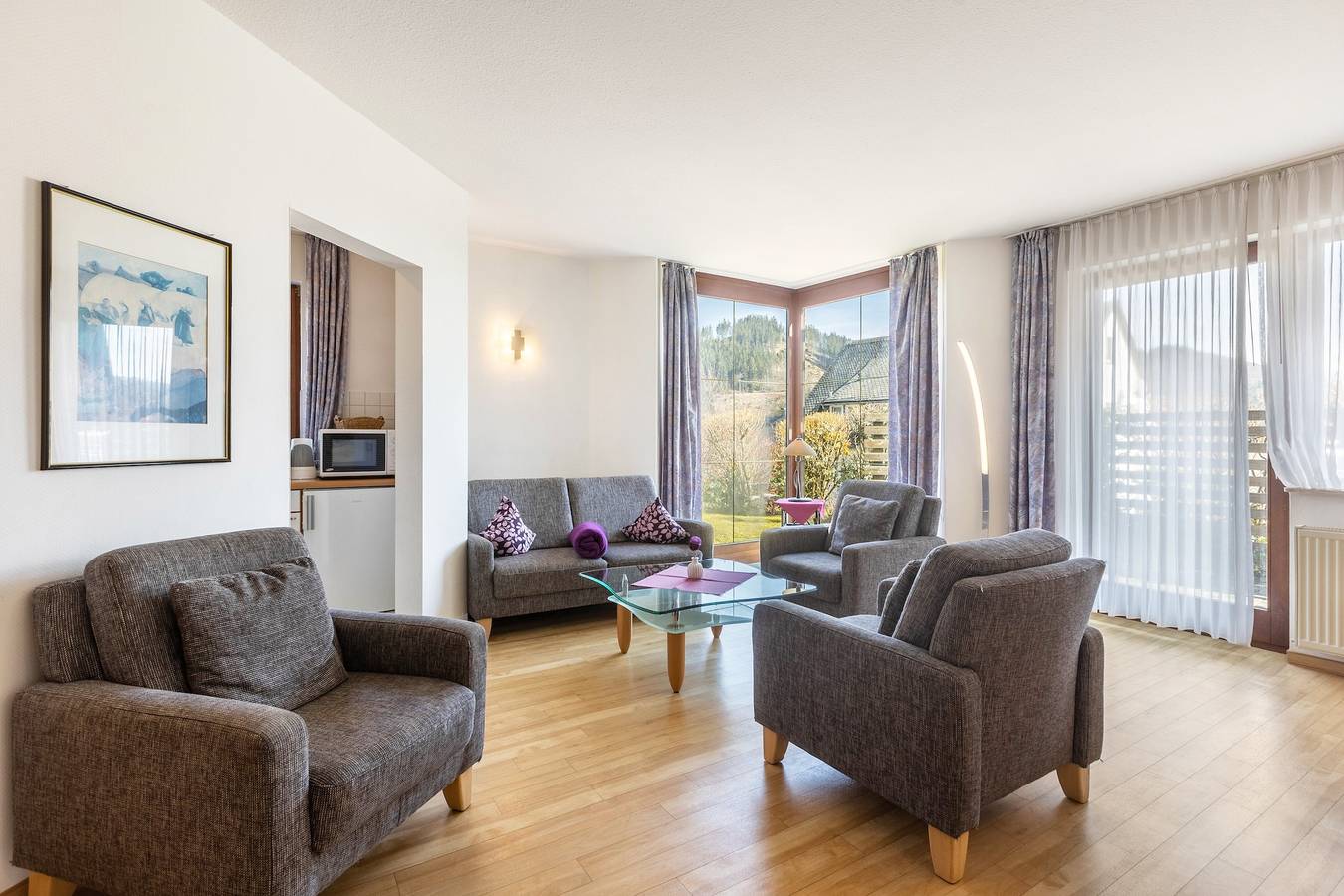 Ganze Wohnung, Ferienwohnung 'Orenberg 2' mit Terrasse in Willingen, die Mittelgebirge
