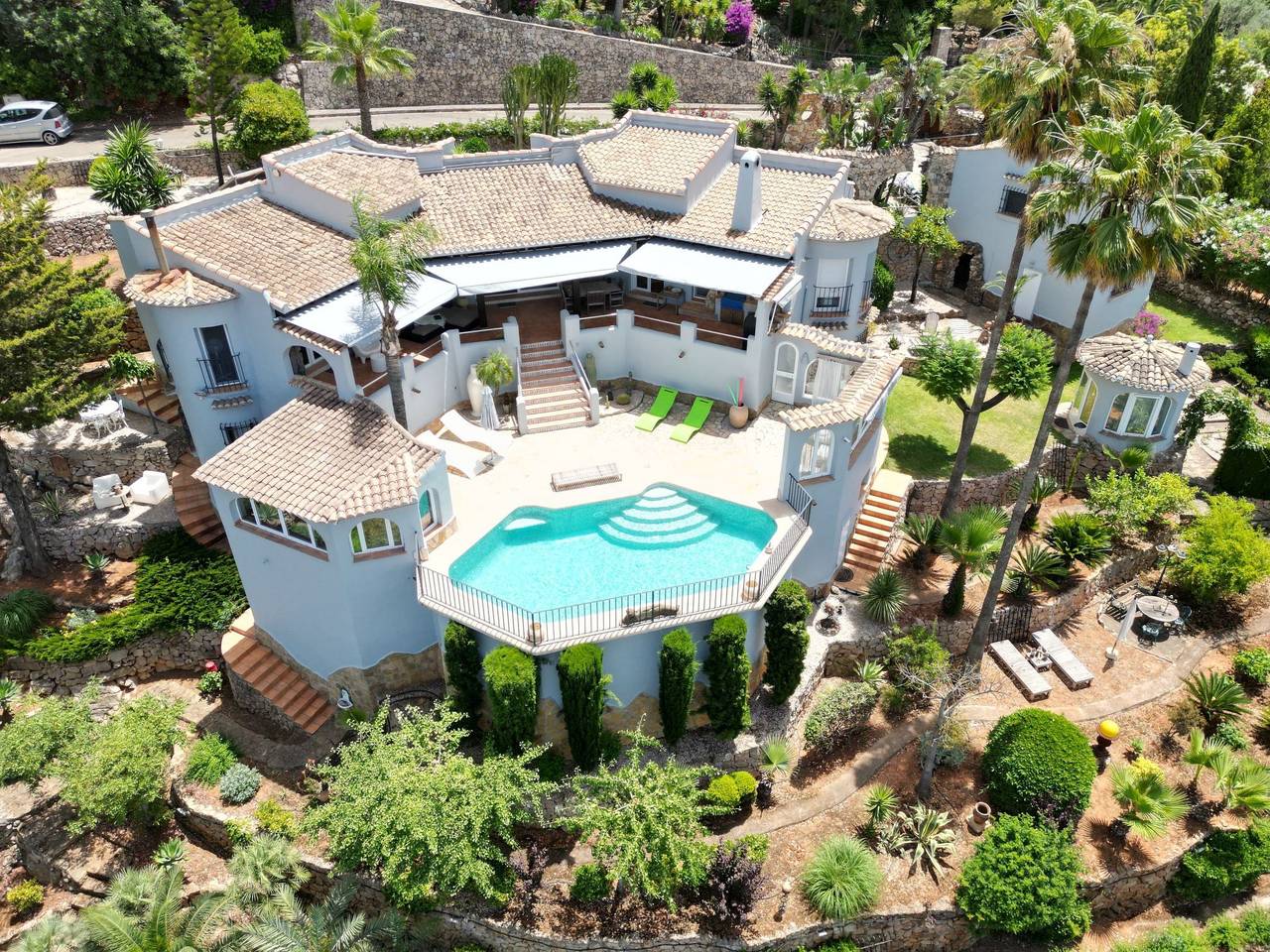 Finca mit Pool und Panoramablick in Monte Pego in Monte Pego, Ráfol de Almunia