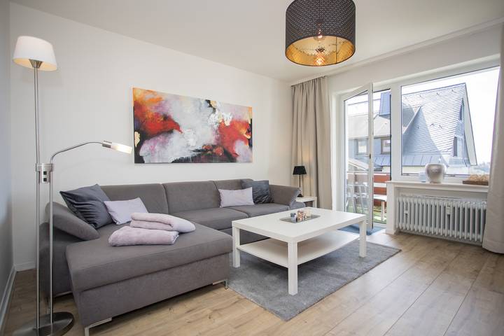 Vakantieappartement voor 5 personen, met balkon en balkon/terras in Winterberg