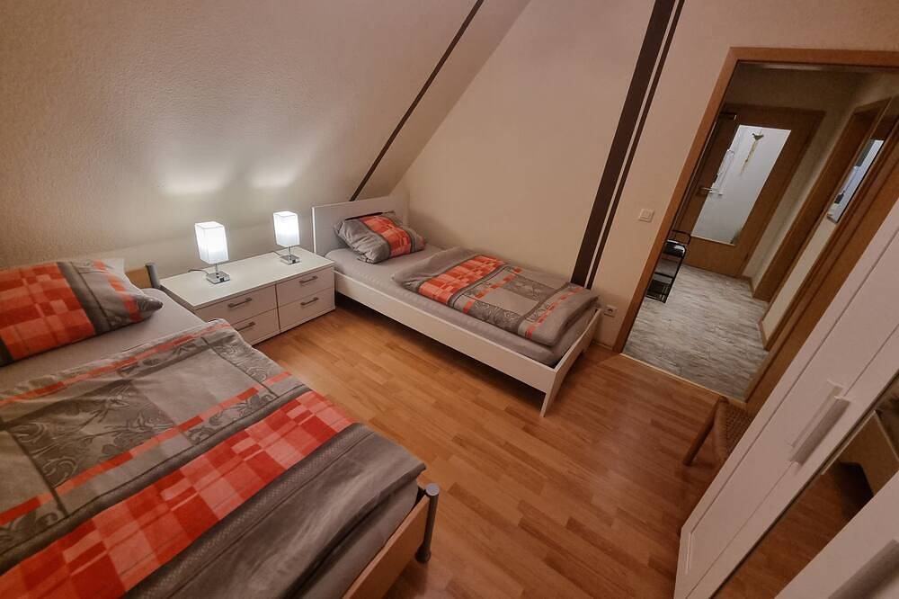 Ganze Wohnung, Ferienwohnung mit Balkon im wunderschönen Tecklenburg, Wanderwege(Teutoschleife) in Tecklenburg, Münsterland
