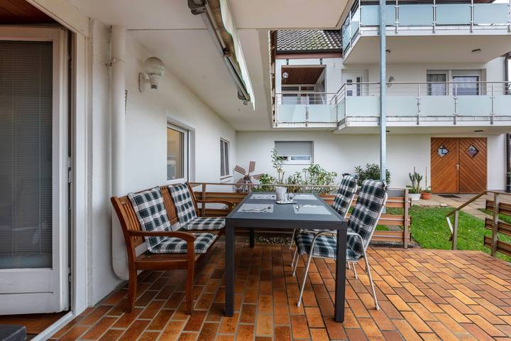Habitación 'Doppelzimmer 3 - Chardonnay' con terraza compartida, jardín compartido y Wi-Fi in Bad Bellingen, Selva Negra (zona sur)
