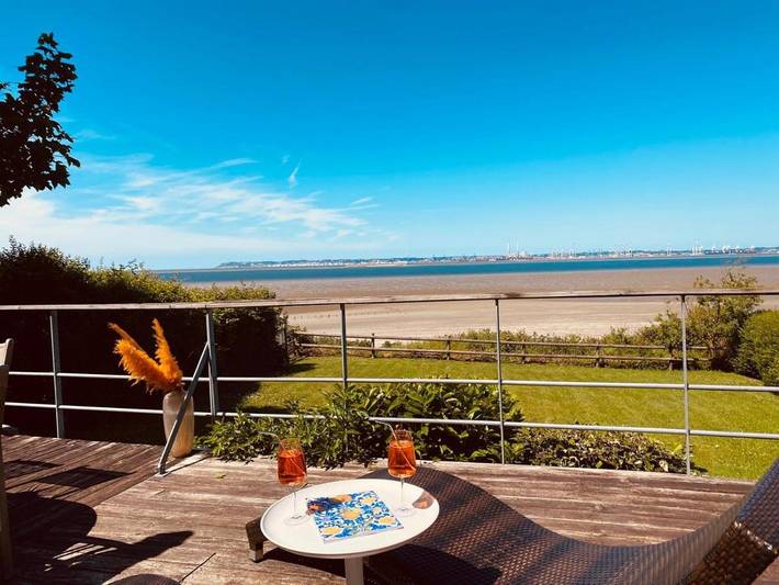 Location de vacances pour 6 personnes, avec balcon ainsi que jardin et vue à Cricquebœuf - 3