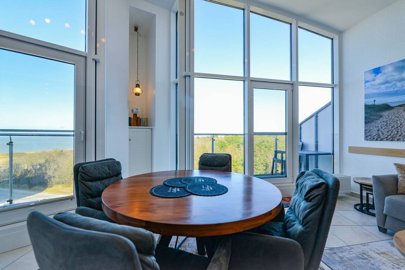 Ganze Wohnung, Exklusives Penthouse über dem Meer mit direkter Seesicht & elegantem Wohnstil in Sahlenburg Strand, Cuxhaven