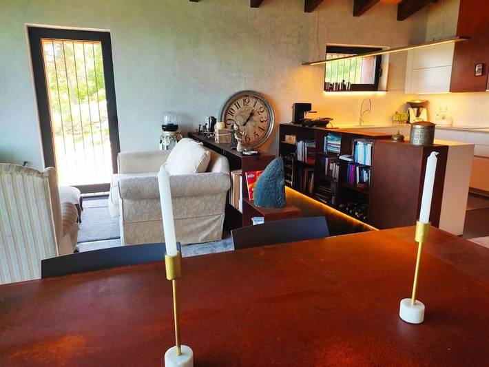 Casa rural para 8 personas, con terraza y piscina además de jardín y vistas, Se admiten mascotas en Vall de Vianya - 3