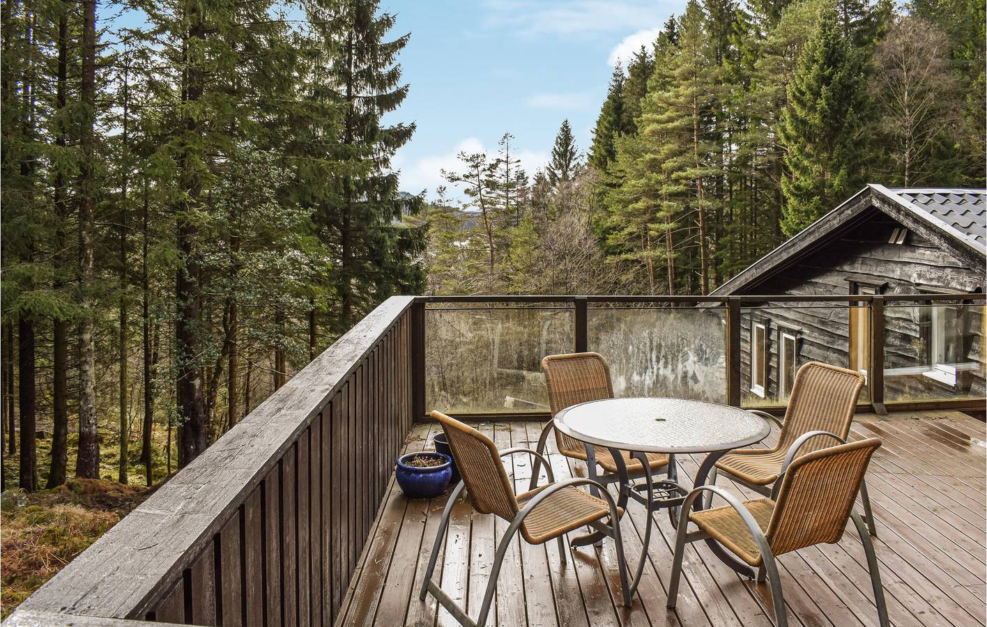 Ferienhaus für 8 Personen mit Ausblick in Sveio