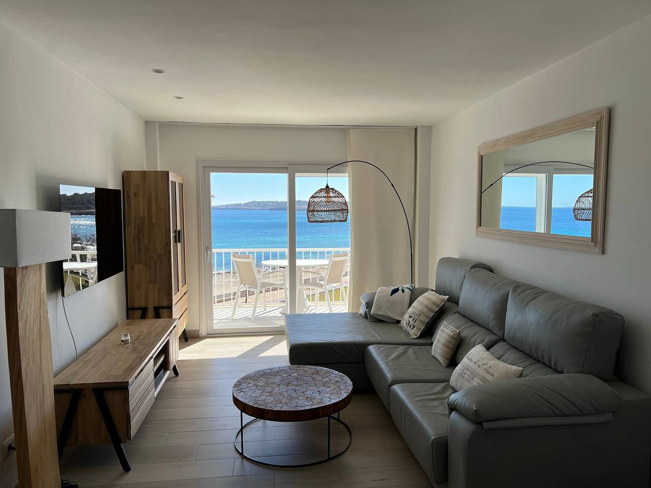 Appartamento intero, Appartamento per vacanze 'Sea Club Apartment Cala Millor 3' vicino alla spiaggia con balcone in Cala Millor, Sant Llorenc des Cardassar