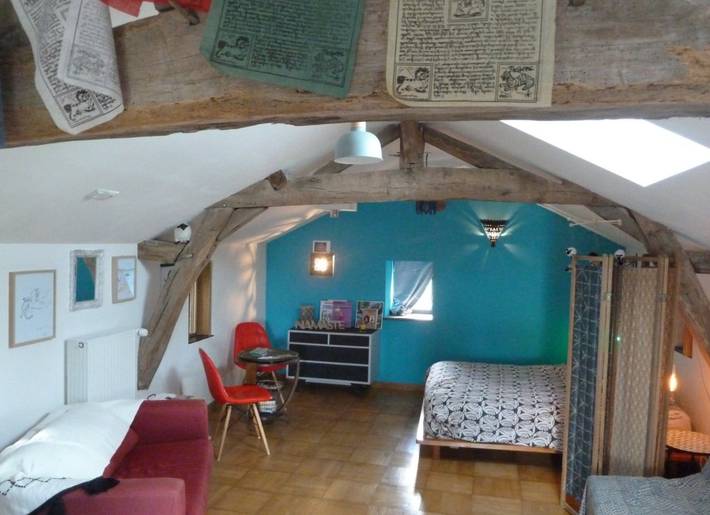 Chambre d’hôte pour 3 personnes, avec jardin - 1