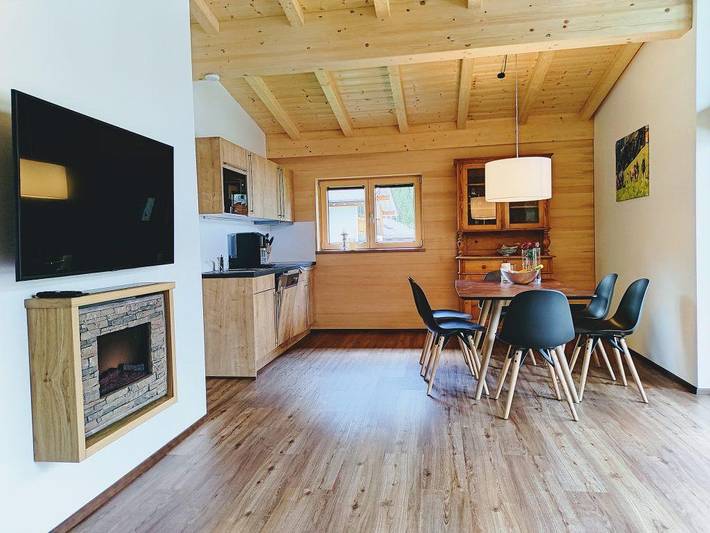 Ferienwohnung für 6 Personen, mit Balkon und Garten sowie Sauna im Kleinwalsertal - 3