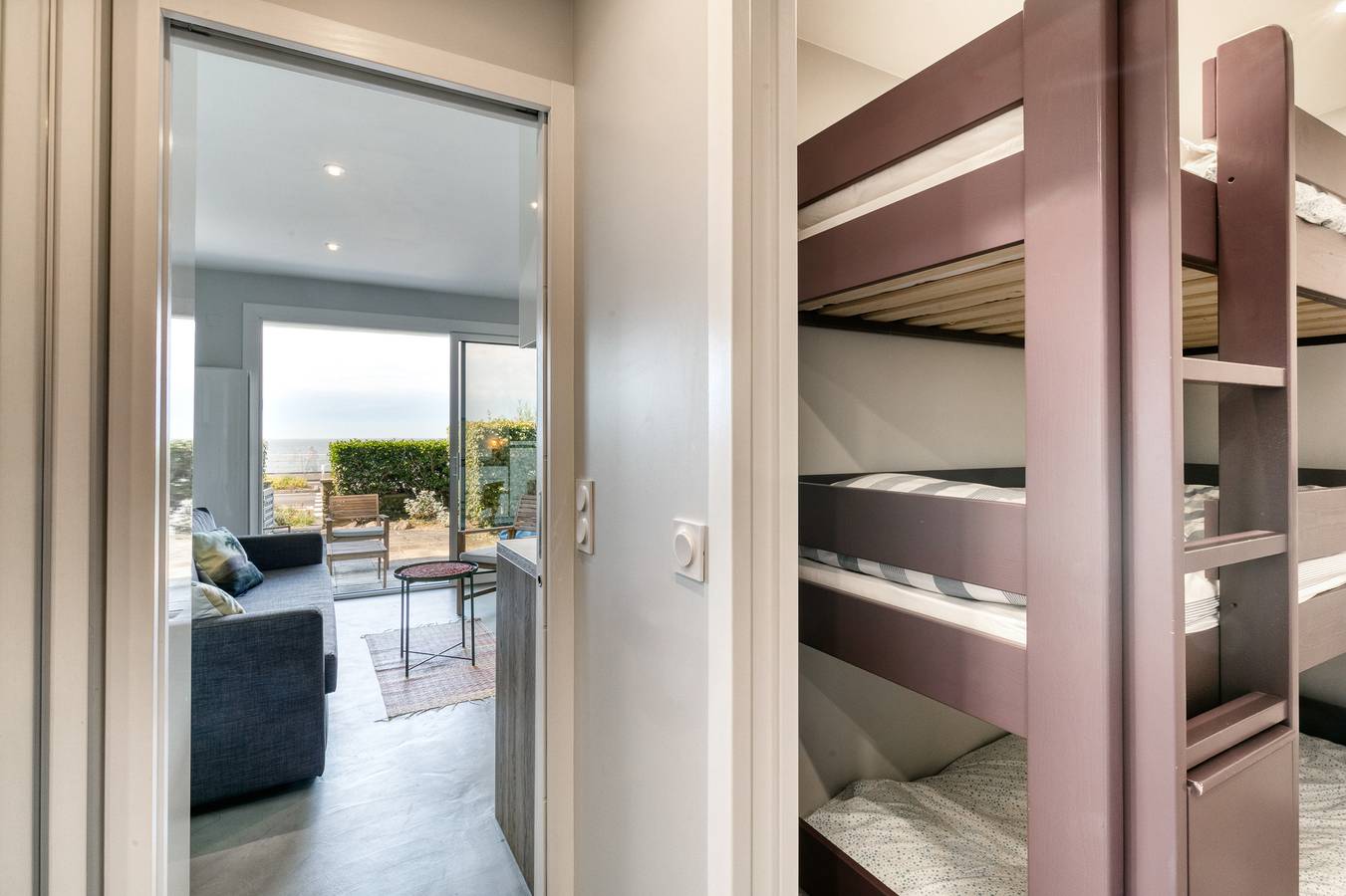 Appartement entier, Appartement 'La Baule - Bora Bora - Face Mer' avec vue sur mer, terrasse privée et Wi-Fi in La Baule-Escoublac, Côte d'Amour