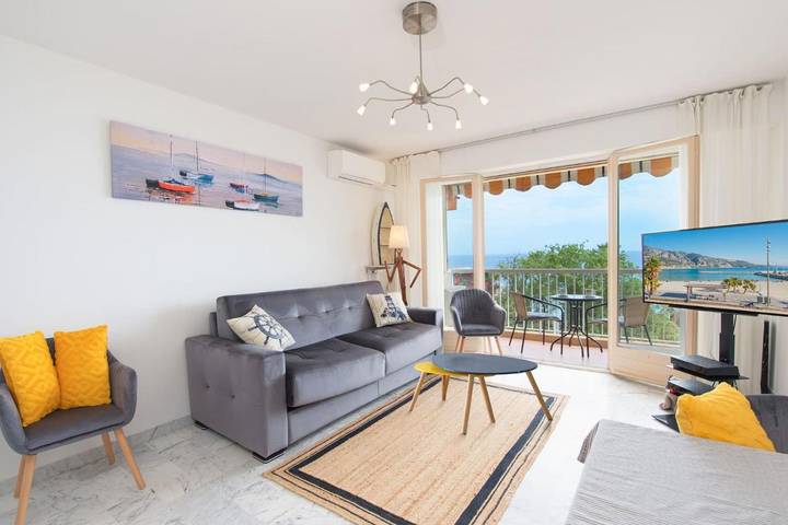 Gîte pour 4 personnes, avec Balcon à Gorbio