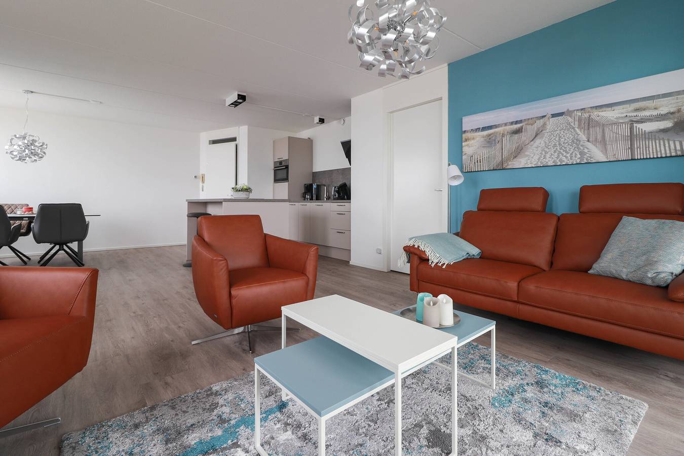 Ganze Wohnung, Beach Resort Makkum — Eckwohnung am Strand mit Ijsselmeerblick – Zuiderzee State Deluxe Xl 2 in Makkum, Ijsselmeer