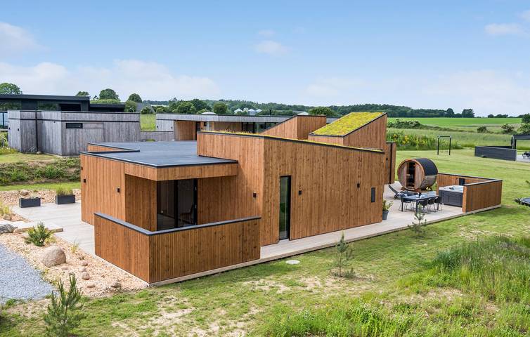 Ferienhaus für 10 Personen, mit Garten und Sauna sowie Terrasse in Mørkholt - 4