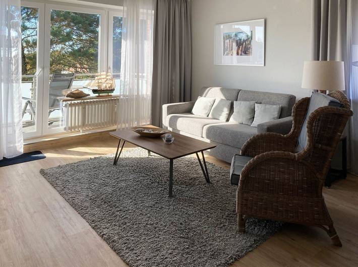 Ferienwohnung für 2 Personen, mit Balkon und Ausblick - 1