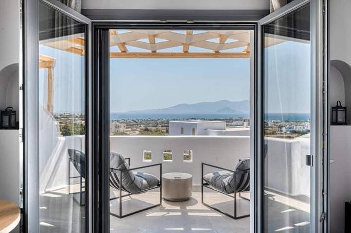 Villa für 3 Personen, mit Terrasse und Whirlpool sowie Garten auf Naxos