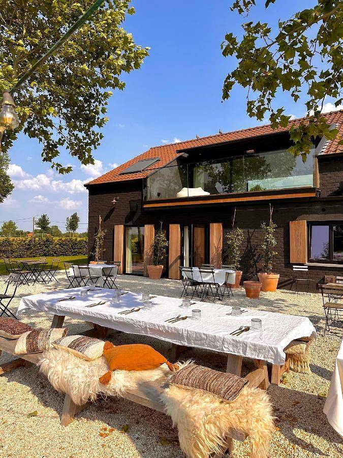 Hoeve La Cascina in Machelen, Zulte