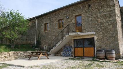 Cottage pour 3 personnes, avec jardin et vue à Cheminas