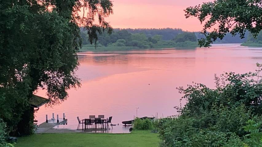 Ferienwohnung für 3 Personen, mit Terrasse und Garten sowie Seeblick und Ausblick in Naturpark Westensee - 4