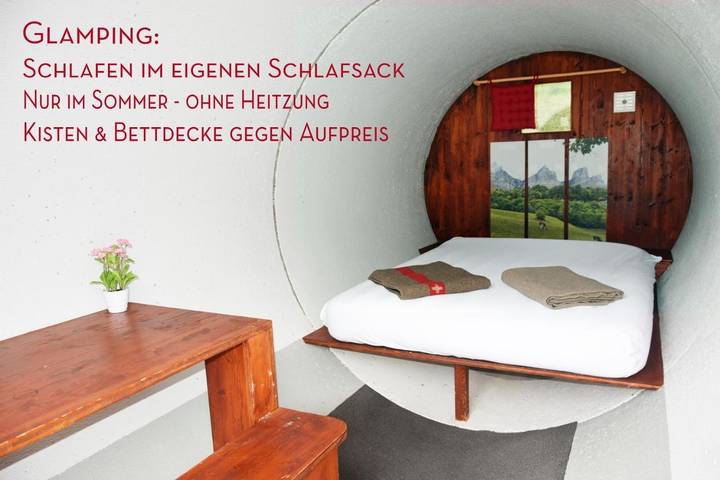 Camping pour 2 personnes, avec jardin et vue en Suisse - 2