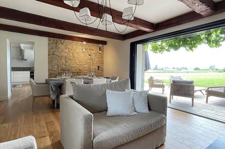 Ferienhaus für 6 Personen, mit Terrasse und Garten