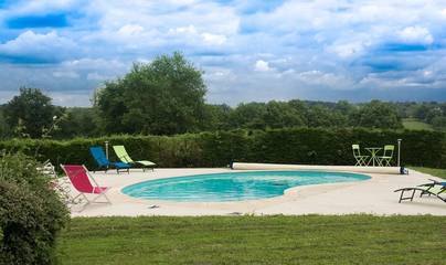 Chambre d’hôte pour 4 personnes, avec piscine et jardin dans Allier