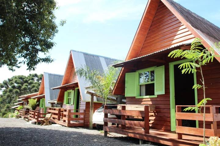 Pousadas para 4 pessoas, com jardim e vista em Cambará do Sul