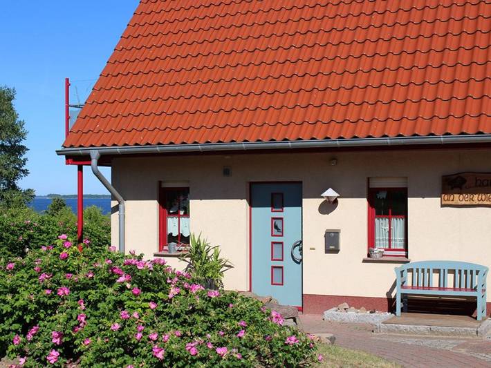 Ferienhaus für 6 Personen, mit Terrasse und Sauna sowie Garten in Wohlenberg