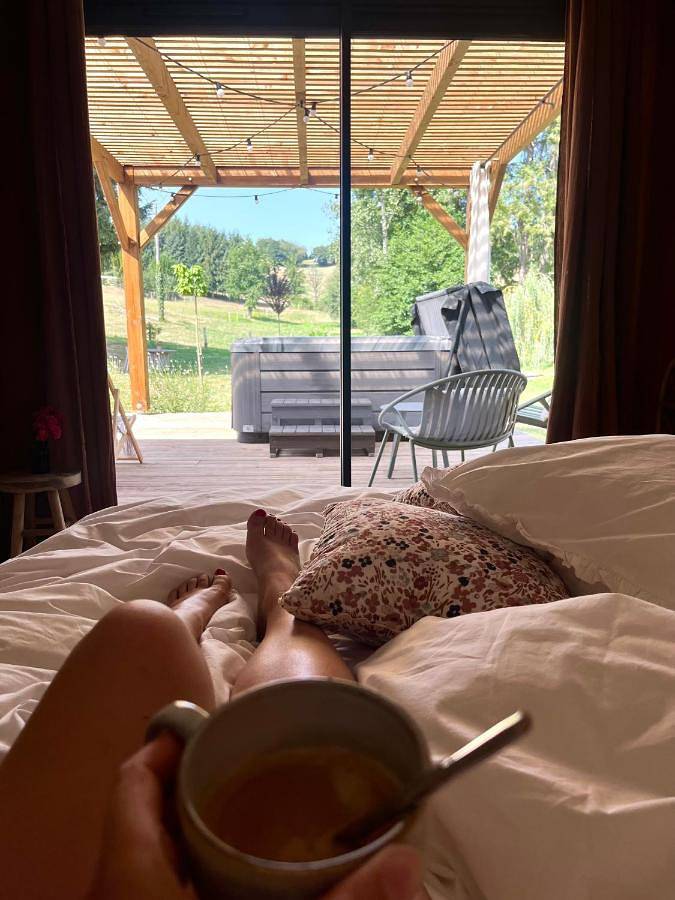 Deluxe King Room in Vitrac (Cantal), Région d'Aurillac