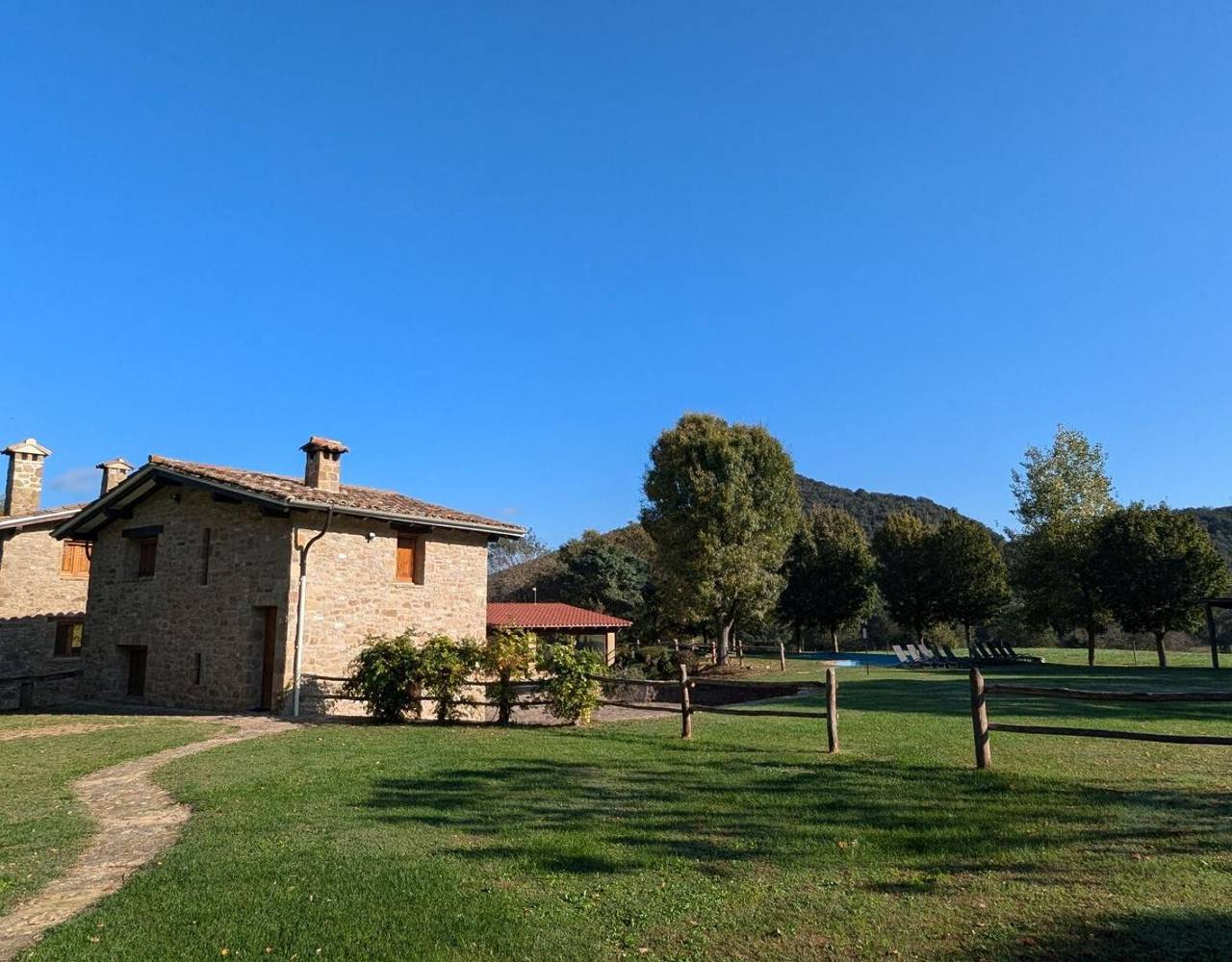 Landhus for 7 personer med have in Santa Pau, Garrotxa