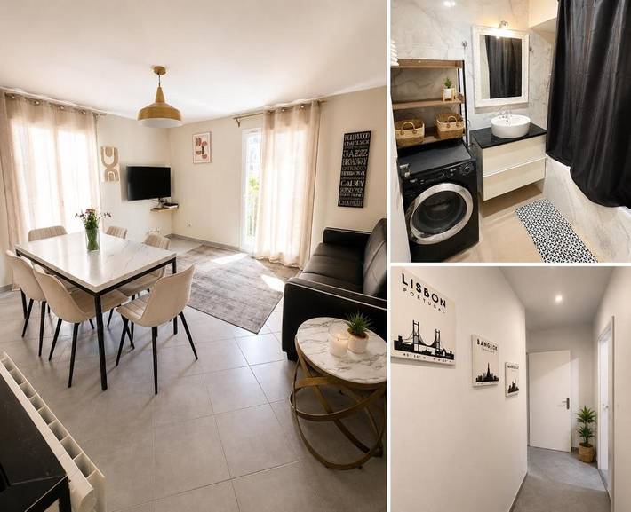 Gîte pour 8 personnes, avec vue et terrasse à Chessy - 2