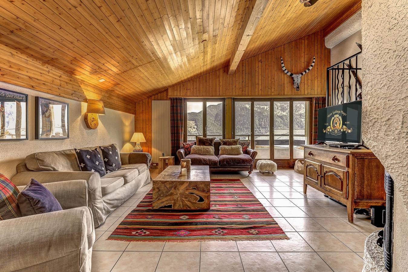 Ganze Wohnung, Ferienwohnung Penthouse les Telecabines in La Tzoumaz, Riddes