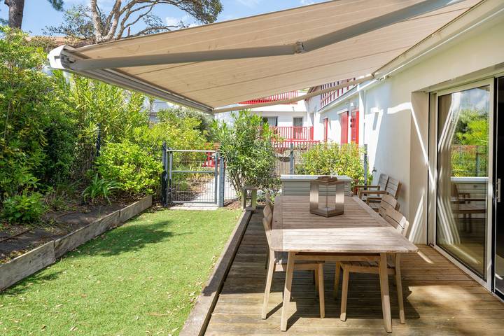 Location de vacances pour 4 personnes, avec jardin à Hossegor