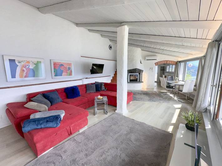 Maison de vacances pour 4 personnes avec vue sur le lac in Ronco sopra Ascona, Alpes tessinoises