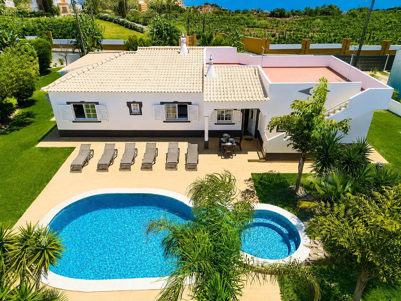 Villa voor 6 personen met tuin in Guia, Faro District