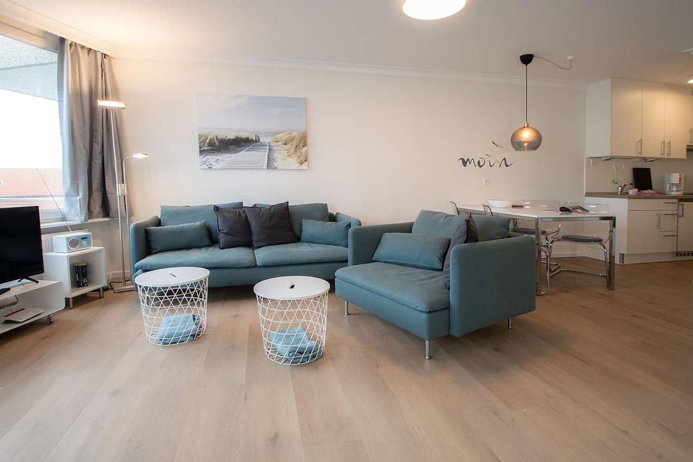Apartamento entero, Ferienwohnung Strandapartement 46 mit seitlichem Meerblick in Borkum