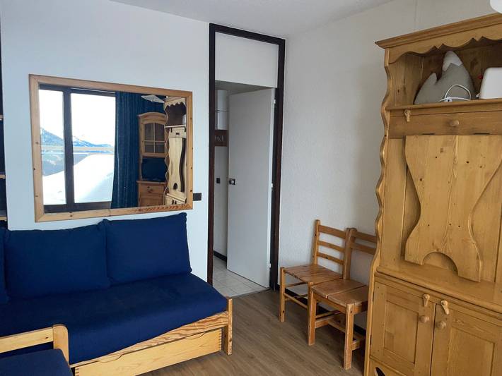 Chalet voor 2 personen, met balkon in La Plagne