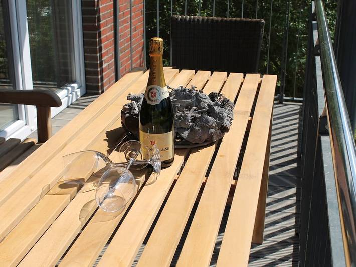 Ferienhaus für 4 Personen, mit Balkon und Sauna