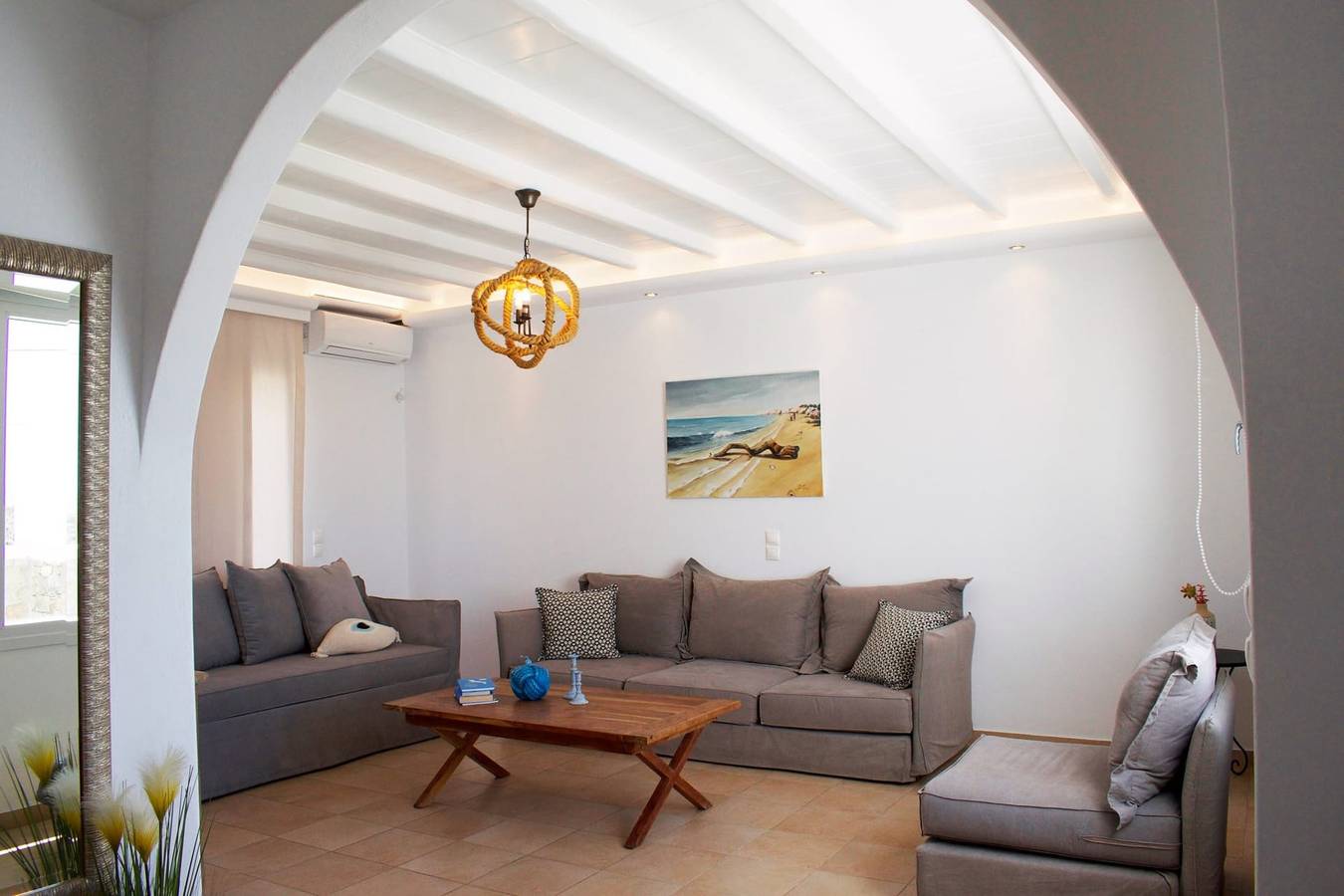 Beautiful Mykonos Villa | Villa Ambrosia | 3 Bedrooms | Private Pool with View | Outdoor Furnished Terrace | Tourlos in Tourlos (Mykonos), Mykonos