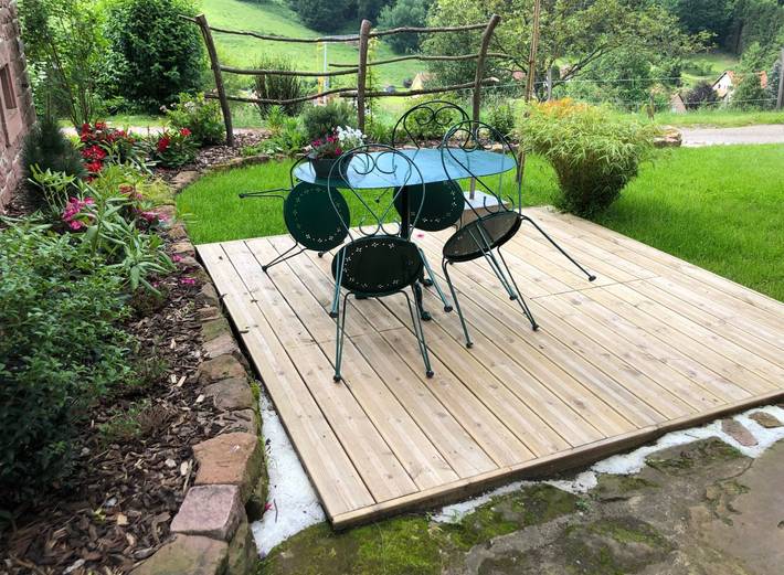 Gîte pour 4 personnes, avec terrasse et jardin, animaux acceptés en Alsace - 3