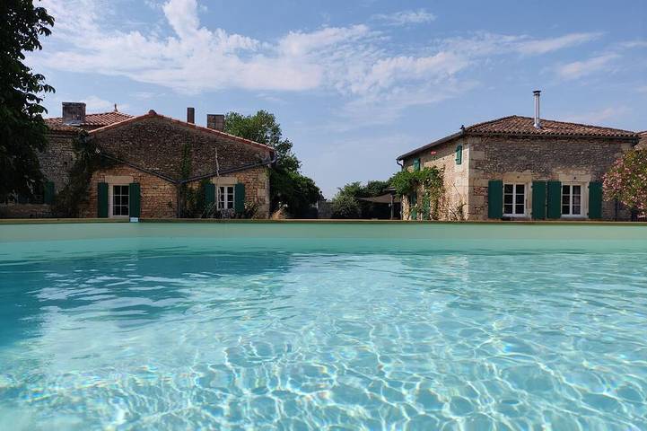 Location de vacances pour 2 personnes, avec Jardin à Grézac