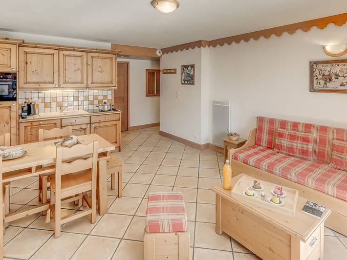 Ganze Wohnung, Champagny - 3-Zi-Whg, 6 P, Südbalkon, WLAN, Garage, Poolzugang in Champagny-en-Vanoise, Vanoise-Massiv