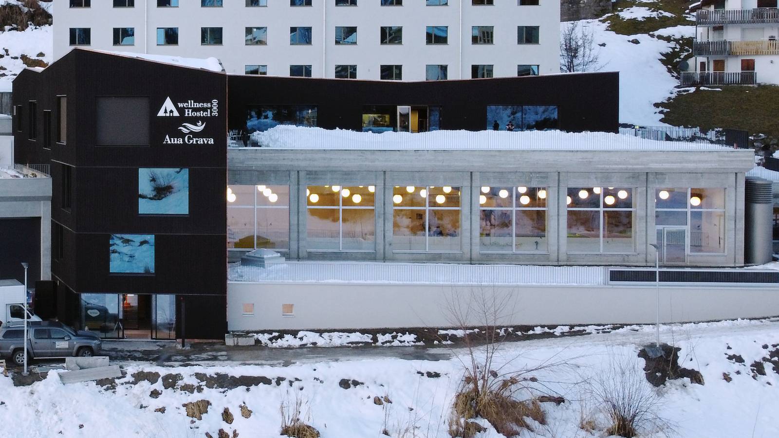 Laax wellnesshostel3000 - Bed in 6-beds room (mixed) in Laax Dorf, Laax