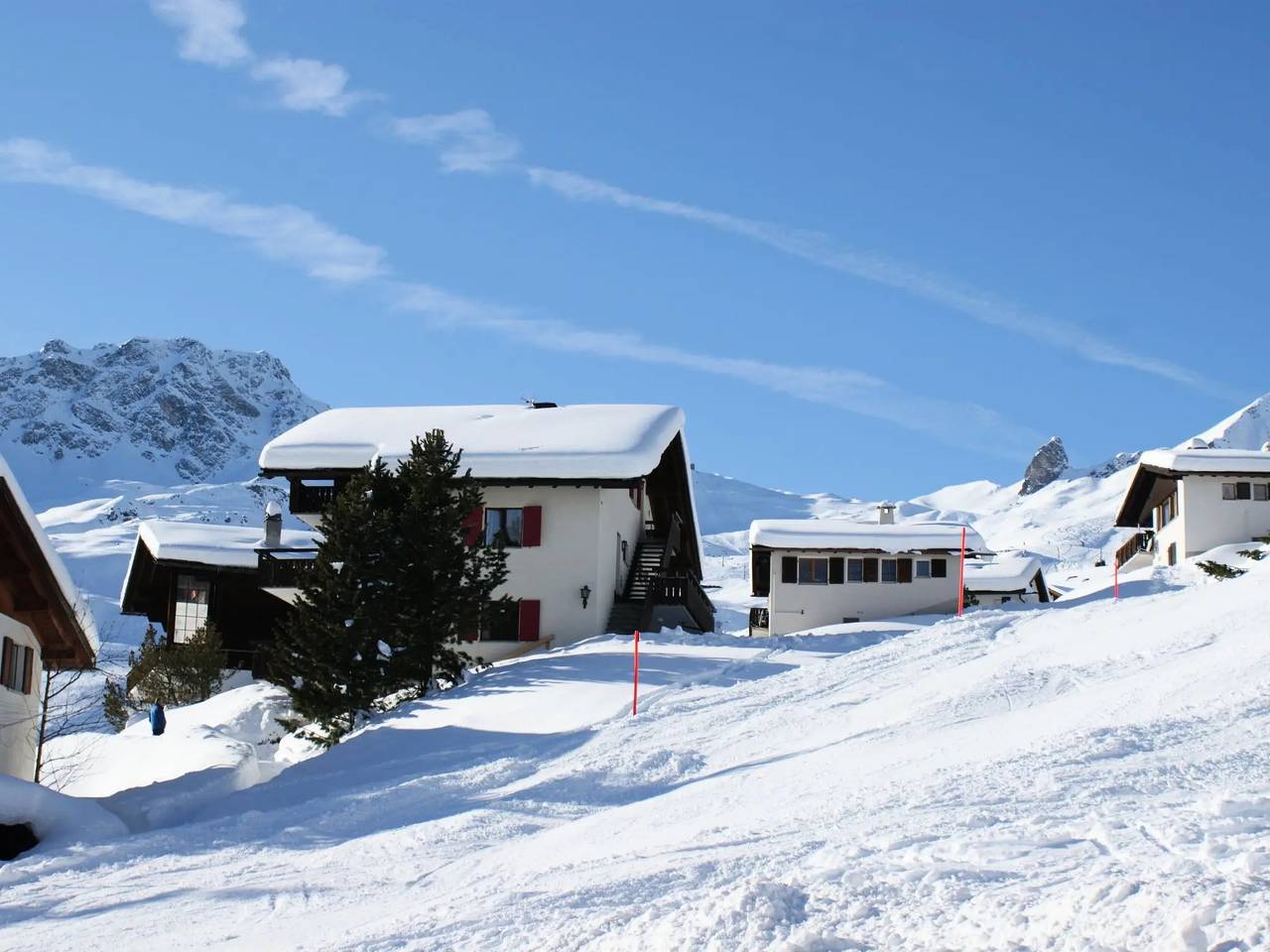 Geheel appartement, 2 Pièces 4 Personnes in Arosa, Plessur Alpen