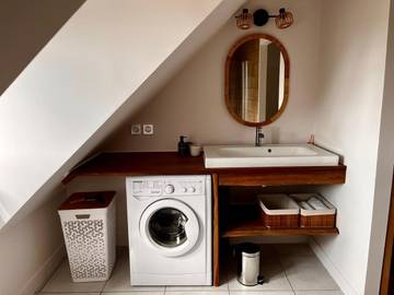 Gîte pour 4 personnes, avec terrasse ainsi que vue et jardin à Vendœuvres